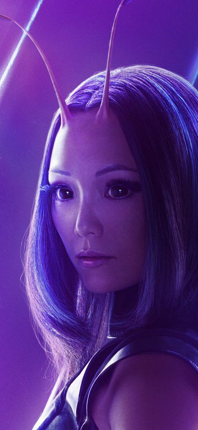 Fond d'écran iPhone Mantis In Avengers Infinity War New Poster