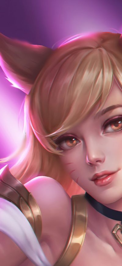 Fond d'écran iPhone Ahri Lol