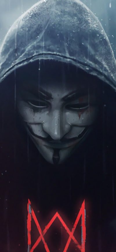 Fond d'écran iPhone Anonymus Alan Walker 4k