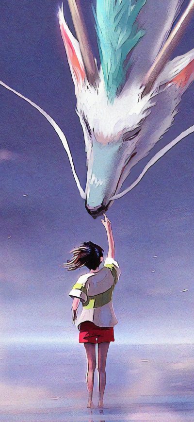 Fond d'écran Spirited Away sur iPhone