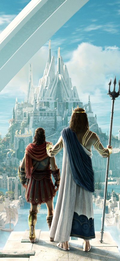 Fond d'écran iPhone Assassins Creed Odyssey The Fate Of Atlantis Episode 3 4k