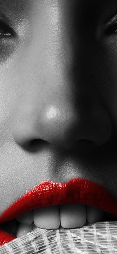 Fond d'écran iPhone Red Lip Girl
