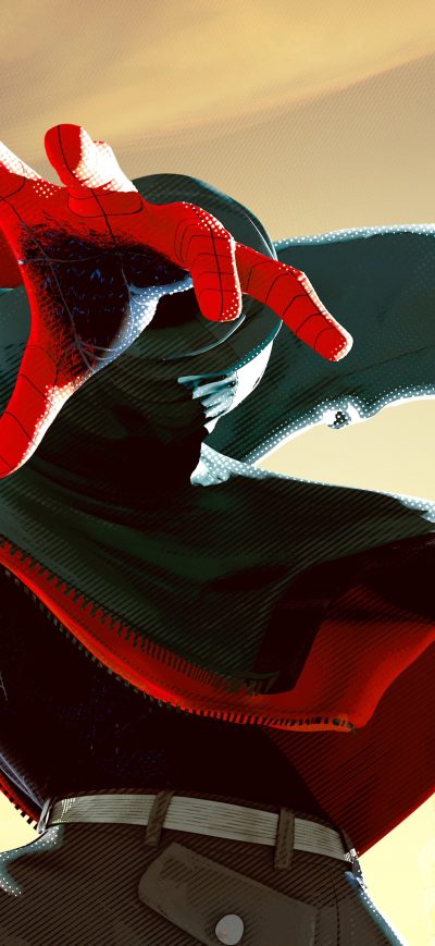 Fond d'écran iPhone Miles Morales In Spider Man Into The Spider Verse Movie 5k