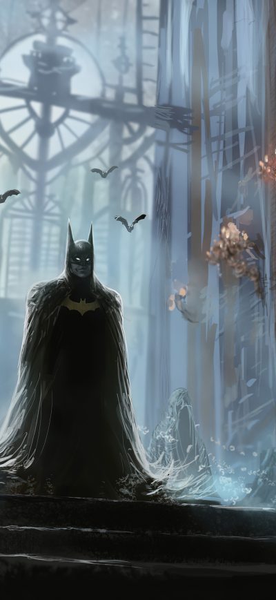 Fond d'écran iPhone Dark Knight Batman 4k