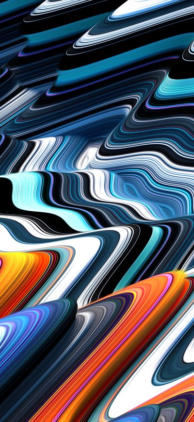 Fond d'écran iPhone Colorful Illustration Abstract 4k