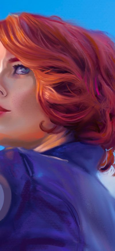 Fond d'écran iPhone Black Widow New 4k