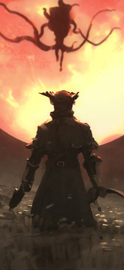 Fond d'écran iPhone Bloodborne Game 4k