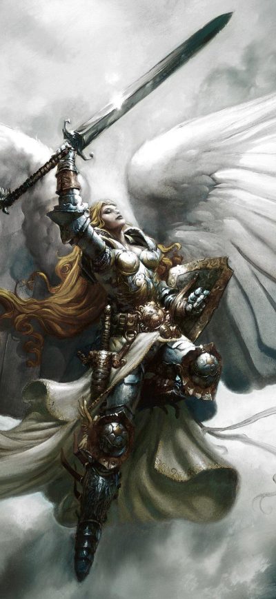 Fond d'écran The Gathering Angel sur iPhone