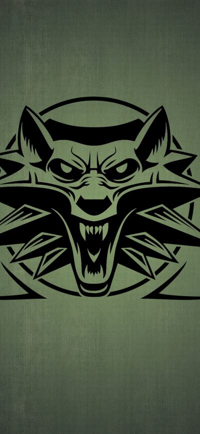 Fond d'écran The Witcher 3 Logo sur iPhone