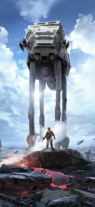 Fond d'écran iPhone Star Wars Battlefront 2 5k