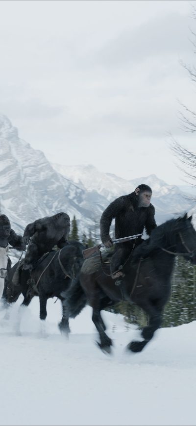 Fond d'écran iPhone 2017 War For The Planet Of The Apes 4k