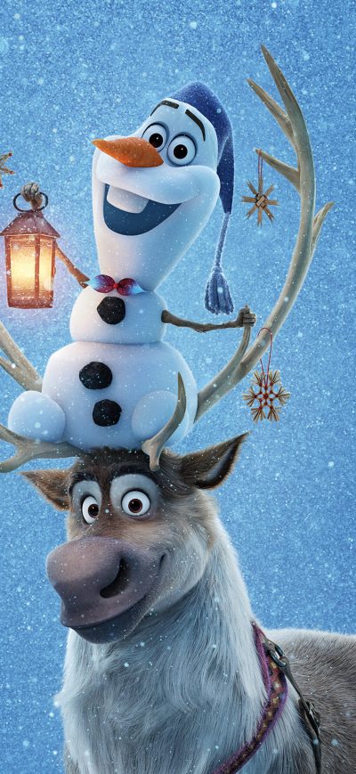 Fond d'écran iPhone Olafs Frozen Adventure 4k