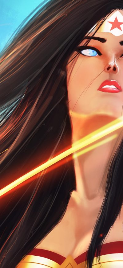 Fond d'écran iPhone Wonder Woman 5k New Artworks