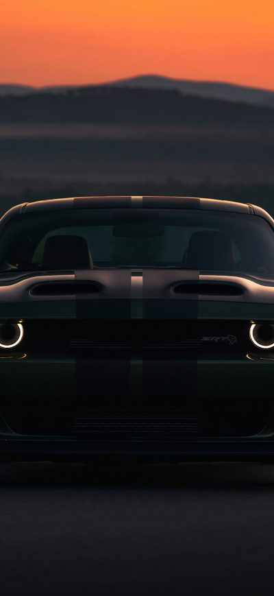 Fond d'écran iPhone Dodge Charger SRT Hellcat 2019 4K