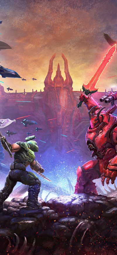 Fond d'écran iPhone Doom Eternal The Ancient Gods Part Two 4k