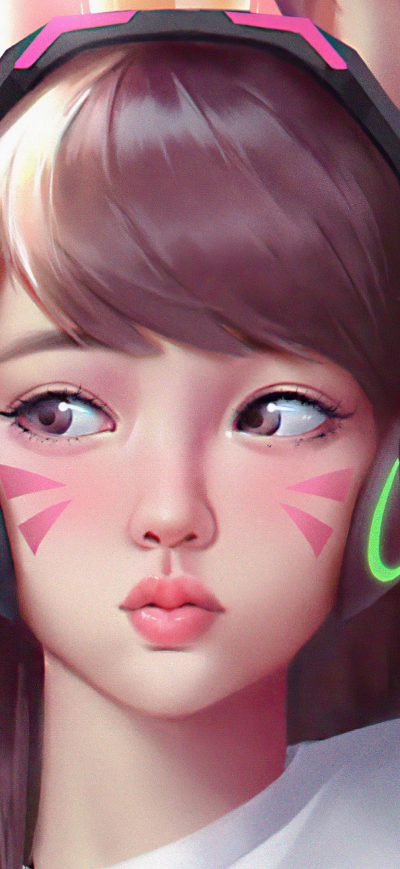 Fond d'écran iPhone Summertime Over Dva Overwatch 4k