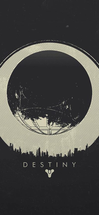 Fond d'écran iPhone Destiny Game Logo Artwork