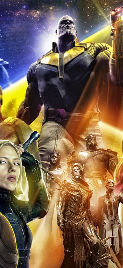 Fond d'écran iPhone Avengers Infinty War 2018 Poster