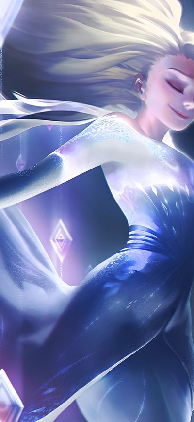 Fond d'écran iPhone Frozen Disney Elsa 4k