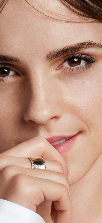 Fond d'écran iPhone Emma Watson Portrait Closeup 4k