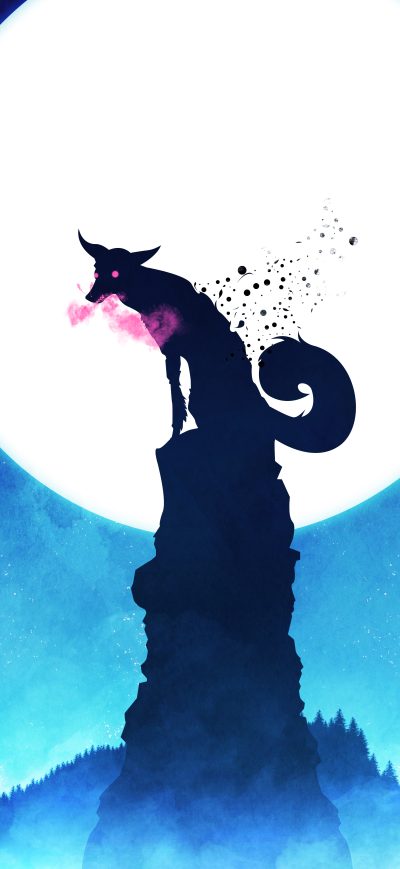 Fond d'écran iPhone Toxin Fox 8k
