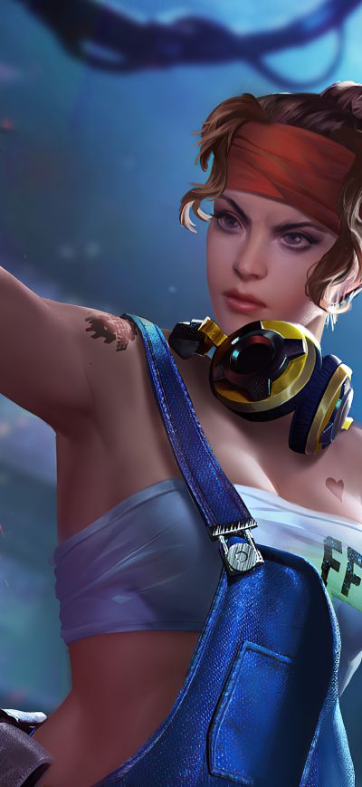 Fond d'écran iPhone Shani Garena Free Fire 4k