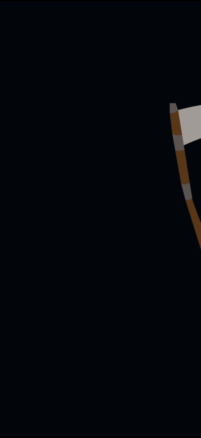 Fond d'écran iPhone Grim Reaper Minimal 4k