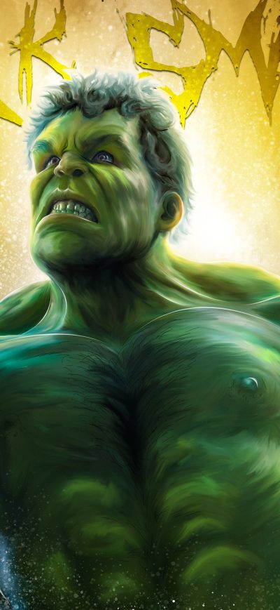 Fond d'écran iPhone Hulk Smash 4k