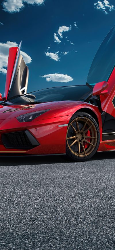 Fond d'écran iPhone Lamborghini Aventador SVJ 63 2020