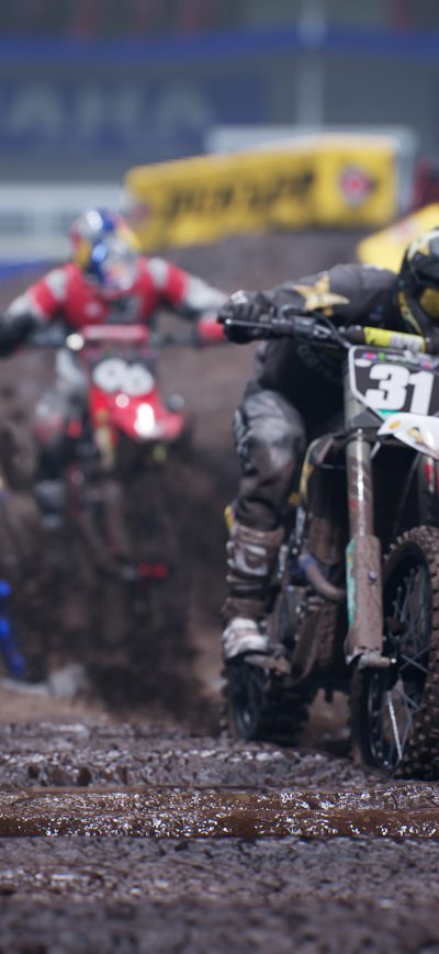 Fond d'écran iPhone Monster Energy Supercross 4k