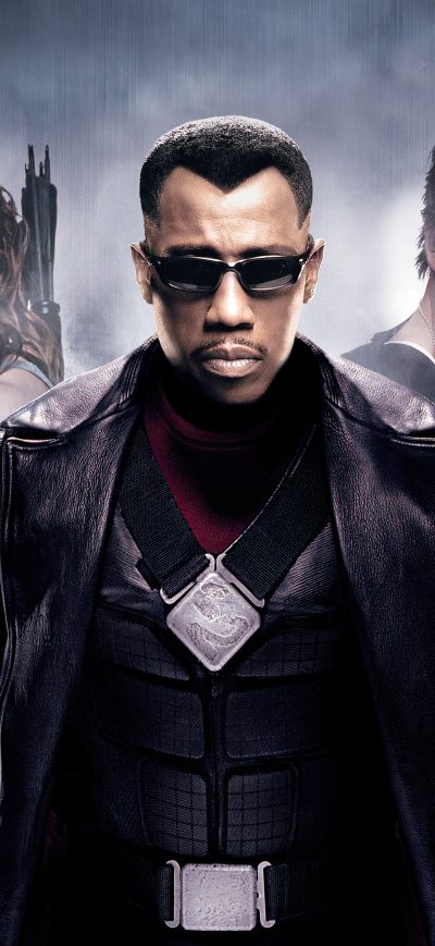 Fond d'écran iPhone Blade Trinity Key Art 4k