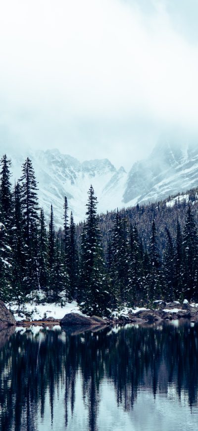 Fond d'écran iPhone Jasper National Park Alberta Canada 5k