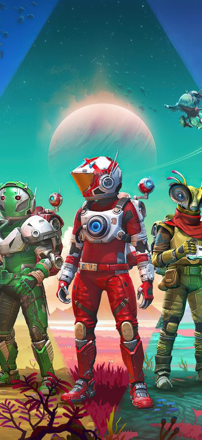 Fond d'écran iPhone No Mans Sky Origins