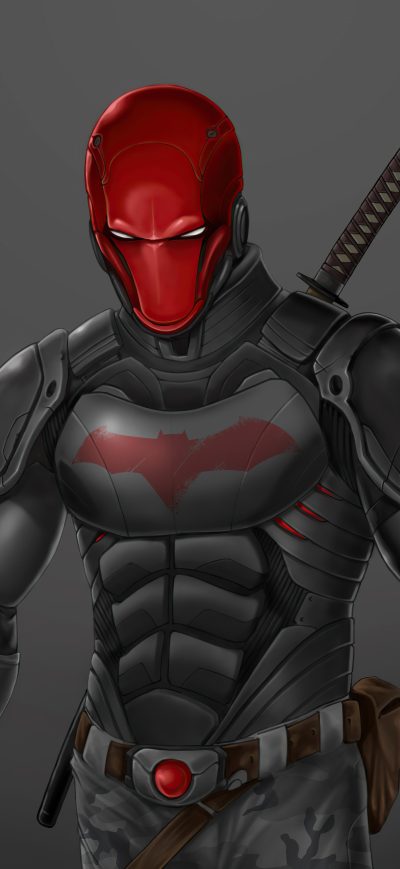 Fond d'écran iPhone Red Hood DC