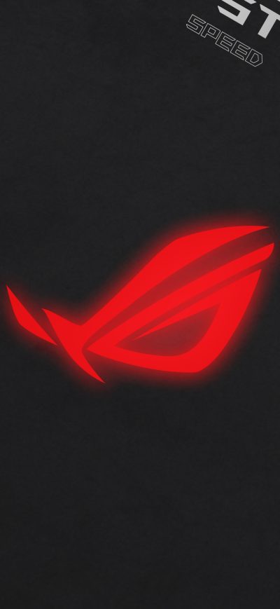 Fond d'écran iPhone Rog Dark Minimal 4k
