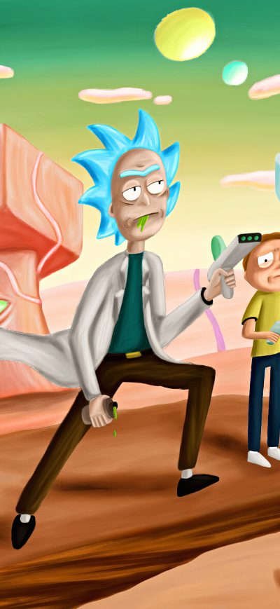 Fond d'écran iPhone Rick And Morty Season 4 2019 4k
