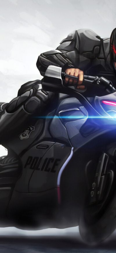 Fond d'écran iPhone Robocop 4k