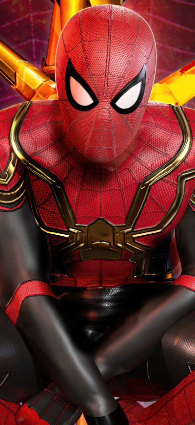 Fond d'écran iPhone Spiderman No Way Home Movie Poster Art 5k
