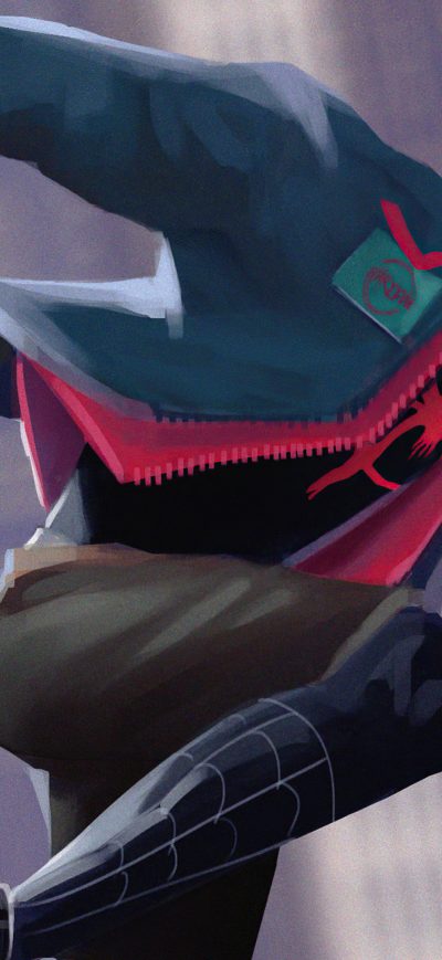 Fond d'écran iPhone Miles Morales Into The Spider Verse 4k