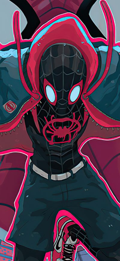 Fond d'écran iPhone Spider Man Into The Spider Verse Unity 4k