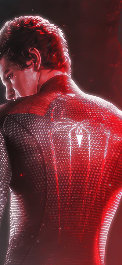 Fond d'écran iPhone Spiderman X Venom Art