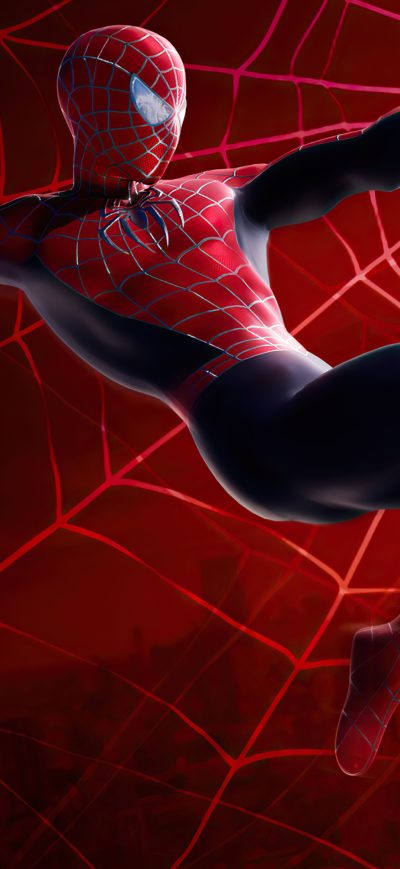 Fond d'écran iPhone Spiderman Final Swing 4k