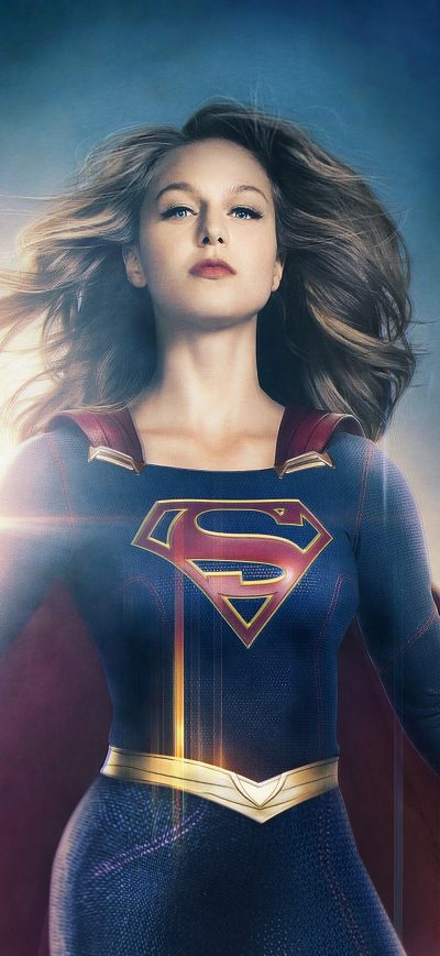 Fond d'écran iPhone 4k Supergirl Art