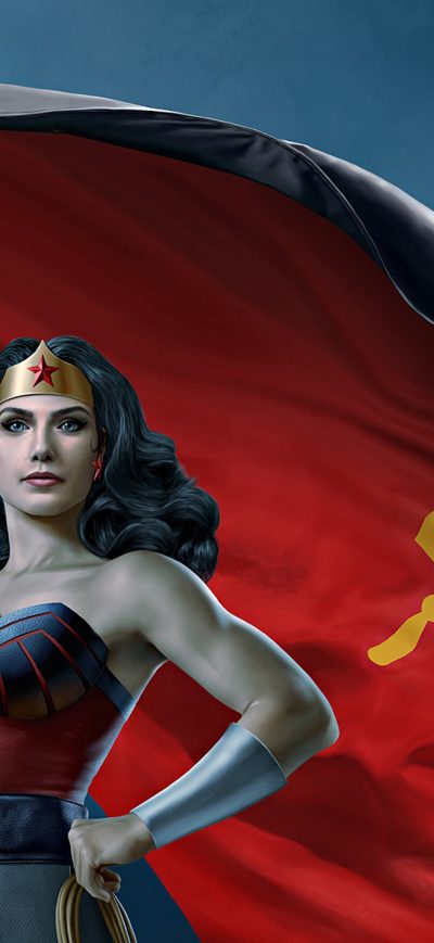 Fond d'écran iPhone Superman Red Son 2020 Movie