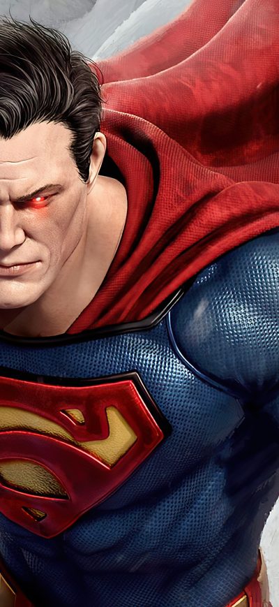 Fond d'écran iPhone Superman Endless Winter 4k