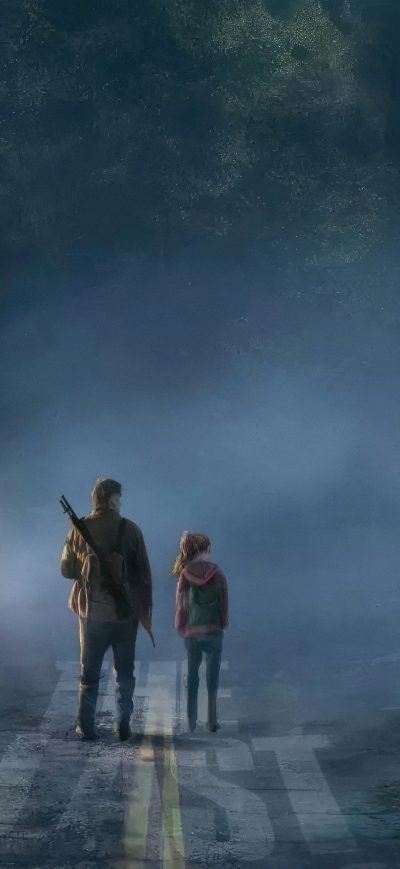 Fond d'écran iPhone The Last Of Us Ellie And Joel