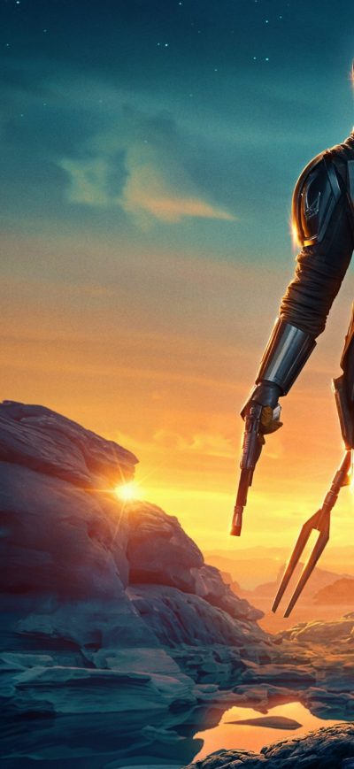 Fond d'écran iPhone The Mandalorian 4k