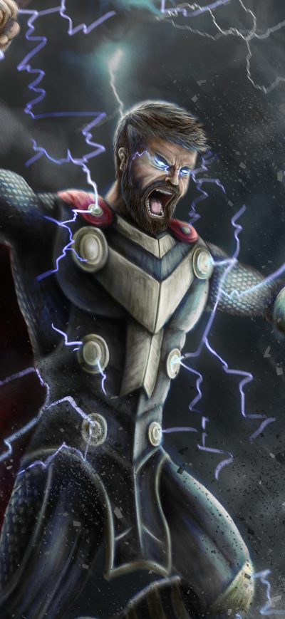 Fond d'écran iPhone Thor 10k Art