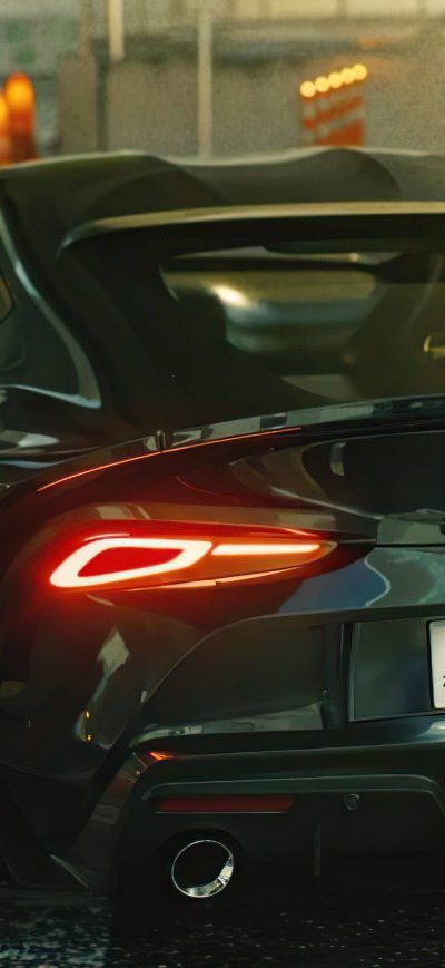 Fond d'écran iPhone Toyota Supra Wide Body Kit 5k