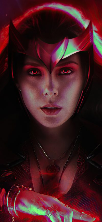 Fond d'écran iPhone Scarlet Witch Wandavision 2020 4k